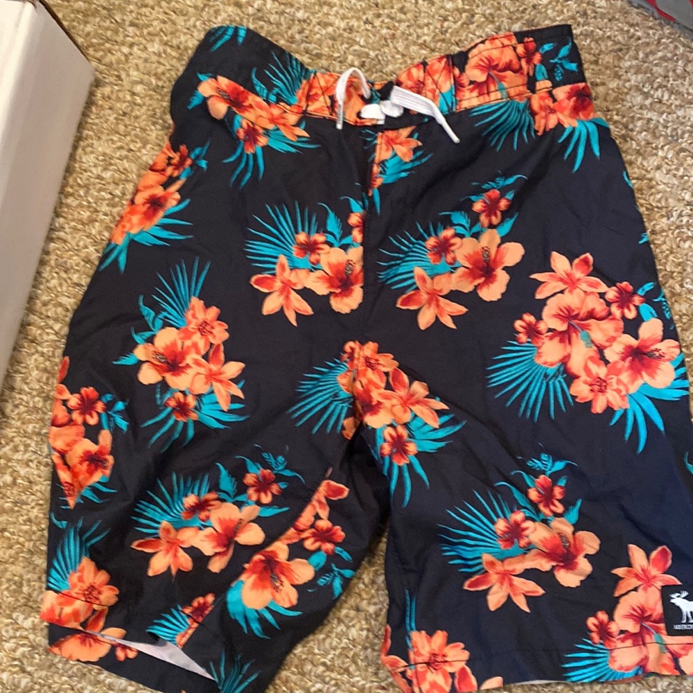 Boys Abercrombie swim shorts size 13-14